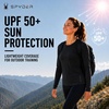 image:imageSpyder Womens Long Sleeve Tops  Breathable UPF 50 EasyCare Sun ShirtsBlack
