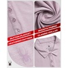 image:imageSpyder Womens Polo Shirt  UPF 30 Stretch Lightweight Collared TopLilac