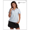 image:imageSpyder Womens Polo Shirt  UPF 30 Stretch Lightweight Collared TopMist Blue