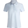 image:imageSpyder Womens Polo Shirt  UPF 30 Stretch Lightweight Collared TopMist Blue