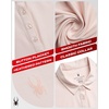 image:imageSpyder Womens Polo Shirt  UPF 30 Stretch Lightweight Collared TopPeach Blush