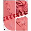 image:imageSpyder Womens Polo Shirt  UPF 30 Stretch Lightweight Collared TopPeach Bud