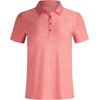 image:imageSpyder Womens Polo Shirt  UPF 30 Stretch Lightweight Collared TopPeach Bud