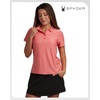 image:imageSpyder Womens Polo Shirt  UPF 30 Stretch Lightweight Collared TopPeach Bud