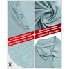 image:imageSpyder Womens Polo Shirt  UPF 30 Stretch Lightweight Collared TopSlate Blue
