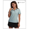 image:imageSpyder Womens Polo Shirt  UPF 30 Stretch Lightweight Collared TopSlate Blue