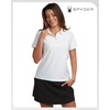 image:imageSpyder Womens Polo Shirt  UPF 30 Stretch Lightweight Collared TopWhite