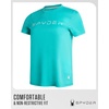 image:imageSpyder Womens Short Sleeve Tops  Breathable UPF 50 Easy Care Sun ShirtAquamarine
