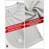 image:imageSpyder Womens Short Sleeve Tops  Breathable UPF 50 Easy Care Sun ShirtDaze Grey