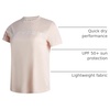 image:imageSpyder Womens Short Sleeve Tops  Breathable UPF 50 Easy Care Sun ShirtPeach Blush