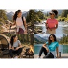 image:imageSpyder Womens Short Sleeve Tops  Breathable UPF 50 Easy Care Sun ShirtPeach Bud