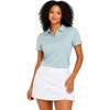 image:imageSpyder Womens Polo Shirt  UPF 30 Stretch Lightweight Collared TopSlate Blue