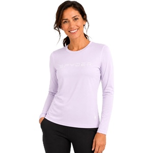image:imageSpyder Womens Long Sleeve Tops  Breathable UPF 50 EasyCare Sun ShirtsLavender