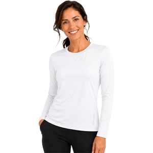 image:imageSpyder Womens Long Sleeve Tops  Breathable UPF 50 EasyCare Sun ShirtsWhite
