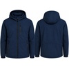image:imageSpyder Mens Insulated Hooded Jacket Full Zip Water Resistant WindbreakerDark Navy