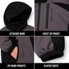 image:imageSpyder Mens Insulated Hooded Jacket Full Zip Water Resistant WindbreakerPolar Glacier
