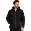 image:imageSpyder Mens Insulated Hooded Jacket Full Zip Water Resistant WindbreakerStealth Black