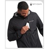 image:imageSpyder Mens Rain Jacket  Water Resistant Hooded Lightweight TravelBlack