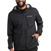 image:imageSpyder Mens Rain Jacket  Water Resistant Hooded Lightweight TravelBlack