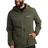 image:imageSpyder Mens Rain Jacket  Water Resistant Hooded Lightweight TravelOlive