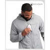 image:imageSpyder Mens Rain Jacket  Water Resistant Hooded Lightweight TravelPewter