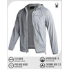 image:imageSpyder Mens Rain Jacket  Water Resistant Hooded Lightweight TravelPewter