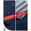 image:imageSpyder Mens Rain Jacket  Waterproof Lightweight Hooded WindbreakerDark Navy