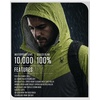 image:imageSpyder Mens Rain Jacket  Waterproof Lightweight Hooded WindbreakerLime Punch