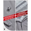 image:imageSpyder Mens Rain Jacket  Waterproof Lightweight Hooded WindbreakerPewter