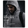 image:imageSpyder Mens Rain Jacket  Waterproof Lightweight Hooded WindbreakerPewter