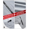 image:imageSpyder Mens Rain Jacket  Waterproof Lightweight Hooded WindbreakerPewter Reflective Taping