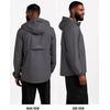 image:imageSpyder Mens Rain Jacket  Waterproof Lightweight Hooded WindbreakerPolar
