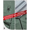 image:imageSpyder Mens Rain Jacket  Waterproof Lightweight Hooded WindbreakerSpruce Green