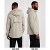 image:imageSpyder Mens Rain Jacket  Waterproof Lightweight Hooded WindbreakerStone Beige