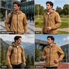 image:imageSpyder Mens Windbreaker Jacket  Hooded Lightweight Breathable HikingKhaki