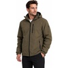image:imageSpyder Mens Insulated Hooded Jacket Full Zip Water Resistant WindbreakerMilitary