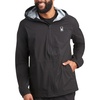 image:imageSpyder Mens Rain Jacket  Waterproof Lightweight Hooded WindbreakerBlack