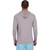 image:imageSpyder Mens Hooded Long Sleeve Rashguard  QuickDry Long Sleeve Swim Shirt Sun ProtectionAlloy