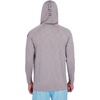 image:imageSpyder Mens Hooded Long Sleeve Rashguard  QuickDry Long Sleeve Swim Shirt Sun ProtectionAlloy