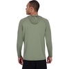image:imageSpyder Mens Hooded Long Sleeve Rashguard  QuickDry Long Sleeve Swim Shirt Sun ProtectionSea Green