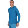 image:imageSpyder Mens Hooded Long Sleeve Rashguard  QuickDry Long Sleeve Swim Shirt Sun ProtectionSwell