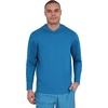 image:imageSpyder Mens Hooded Long Sleeve Rashguard  QuickDry Long Sleeve Swim Shirt Sun ProtectionSwell