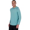 image:imageSpyder Mens Hooded Long Sleeve Rashguard  QuickDry Long Sleeve Swim Shirt Sun ProtectionWasabi
