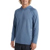 image:imageSpyder Mens Hooded Long Sleeve Rashguard  QuickDry Swim Shirt Sun Protection Performance HoodieAbyss