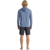 image:imageSpyder Mens Hooded Long Sleeve Rashguard  QuickDry Swim Shirt Sun Protection Performance HoodieAbyss