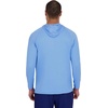 image:imageSpyder Mens Hooded Long Sleeve Rashguard  QuickDry Swim Shirt Sun Protection Performance HoodieAzure