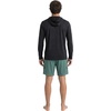 image:imageSpyder Mens Hooded Long Sleeve Rashguard  QuickDry Swim Shirt Sun Protection Performance HoodieBlack