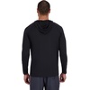 image:imageSpyder Mens Hooded Long Sleeve Rashguard  QuickDry Swim Shirt Sun Protection Performance HoodieEbony