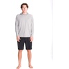 image:imageSpyder Mens Hooded Long Sleeve Rashguard  QuickDry Swim Shirt Sun Protection TopAlloy