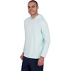 image:imageSpyder Mens Hooded Long Sleeve Rashguard  QuickDry Swim Shirt Sun Protection TopBlue Glass